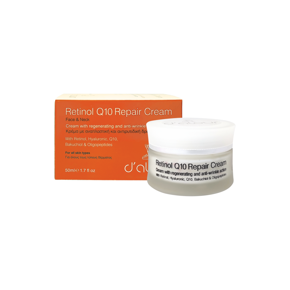 Retinol Q10 Repair Cream Face & Neck Αντιγήρανση